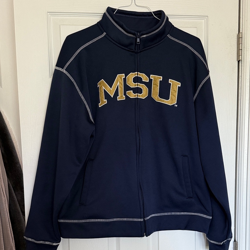 Montana State Bobcats MSU full zip jacket. Size L.
